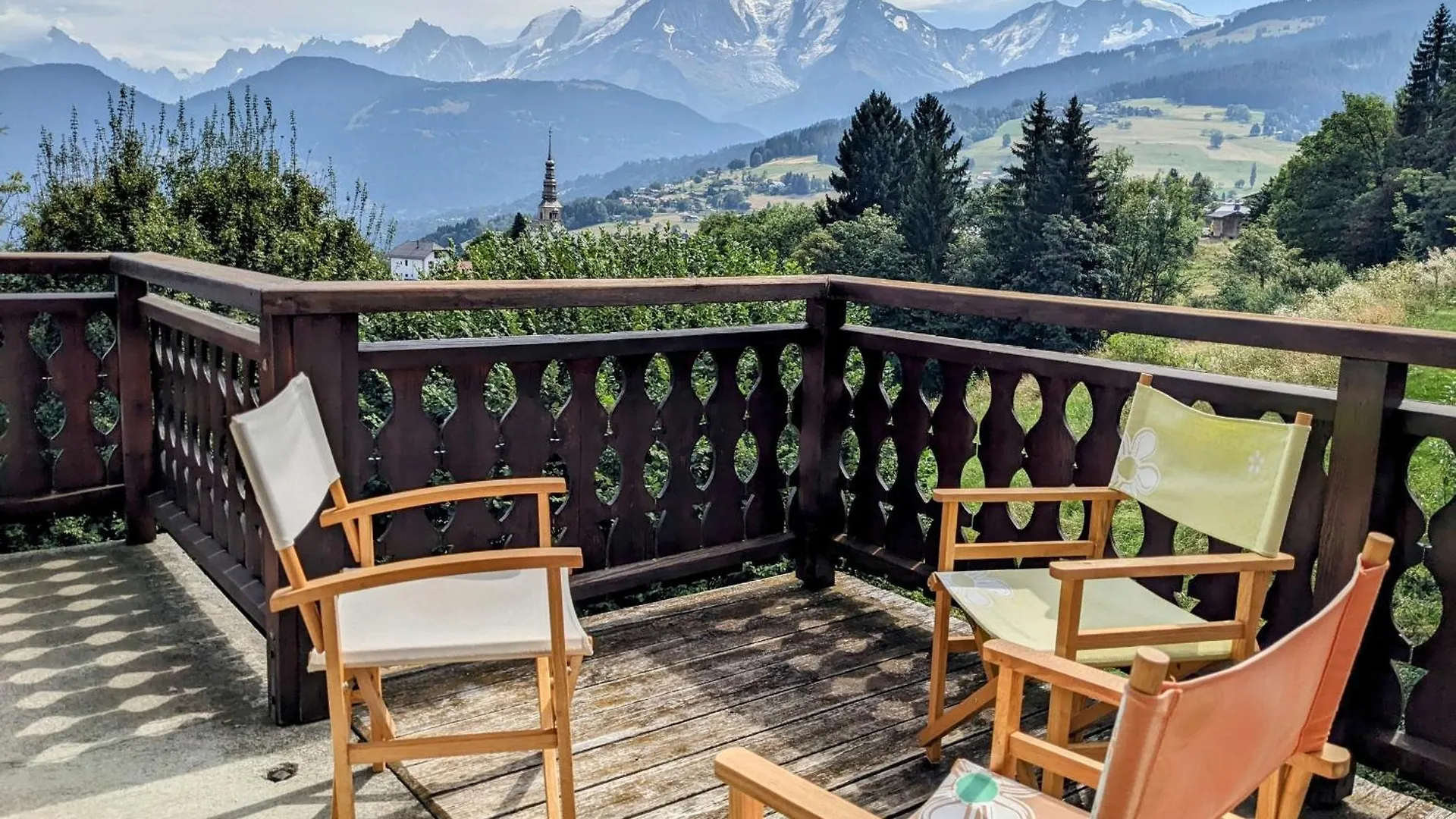 Chalet Pour 10 Pers. Proche Village Avec Vue Mont-Blanc, Terrasse Et Linge Fourni - Fr-1-560-88 Combloux